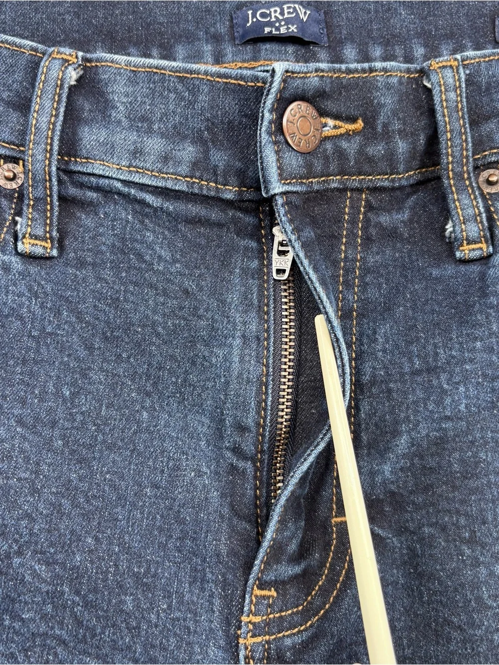 J Crew Dark Wash Flex Jeans Men’s 33X31* Slim Straight Leg